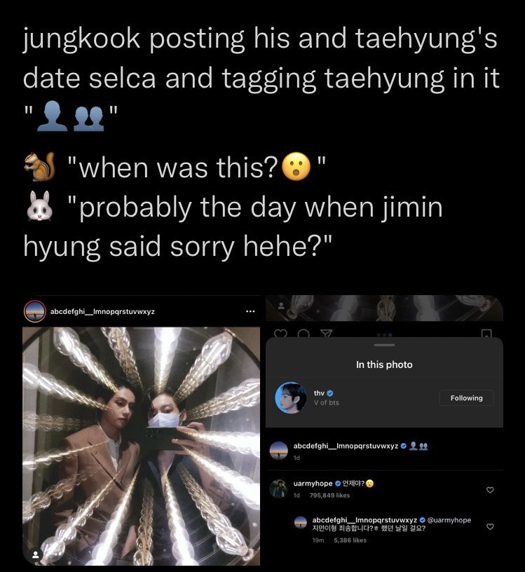 weetnightV's tweet photo. as manas até hoje esperneando fazendo pirraça tentando provar que o date dos taekook no restaurante foi ot7 tudo isso pq não suportam os dois juntos nem como amigos pois vão ter que aturar https://t.co/d8riXgQMUR