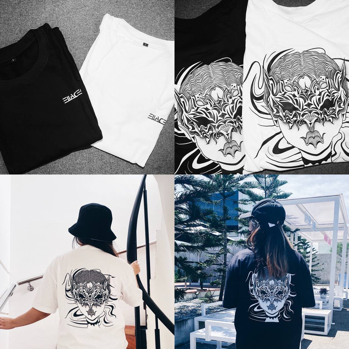 LFG 🙆🏻‍♀️ To celebrate the success of my first merch launch, I’m giving away 2 FACADE Tees (worth $45 each) to 2 lucky winners! All you have to do:

- Follow me <a href="/ellaces/">ellaces</a> 🍒
- Like &amp; RT this tweet! 🔁
- Tag 2 frens! 👯‍♀️

Good luck frens! Hope this clears your monday blues a lil 🤍