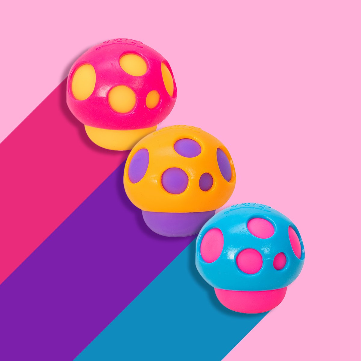 Groovy Shroom comes in 3 different colors! Can't decide which one you love most, collect 'em all! 😜😍