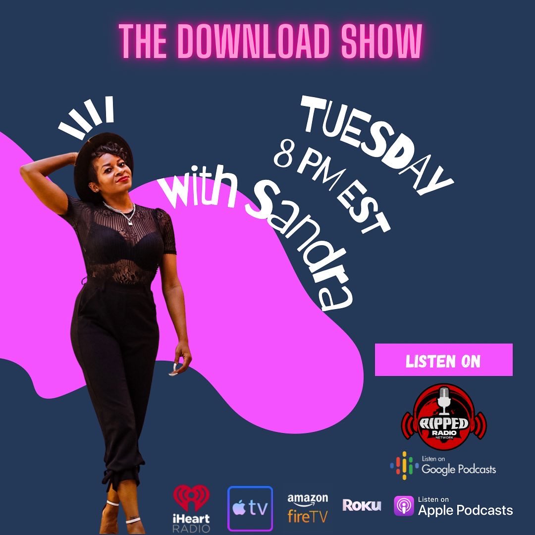 Downloadshow_'s tweet photo. Are y’all ready for TOMORROW 8PM est !? with @Just1Sandra &amp; 
The Black Trump 👀
 They have a lot to unpack with our Special Guests! 
#liveshow 
.
.
#TheDownload #radioshow #radio #iheart #podcast #dj #radiostation #radiohost #hiphop #onair #internetradio #live #applepodcast https://t.co/UsZS2awXFH
