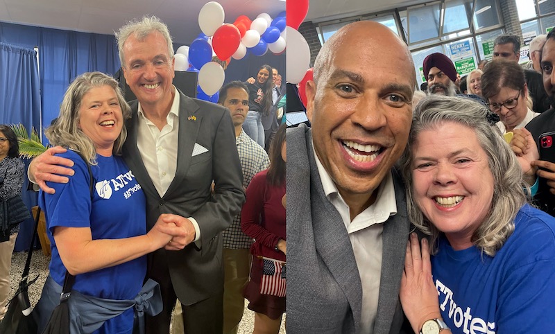 AFT New Jersey (@aftnj) on Twitter photo GET OUT THE VOTE!: AFTNJ Higher Ed VP Laurie LeFever with <a href="/GovMurphy/">Governor Phil Murphy</a> and U.S. Sen. <a href="/CoryBooker/">Cory Booker</a> in East Brunswick on Nov. 6 at a rally hosted by the <a href="/middlesexdems/">MCDO</a> and the Middlesex County Young Dems. GET OUT THE VOTE!: AFTNJ Higher Ed VP Laurie LeFever with <a href="/GovMurphy/">Governor Phil Murphy</a> and U.S. Sen. <a href="/CoryBooker/">Cory Booker</a> in East Brunswick on Nov. 6 at a rally hosted by the <a href="/middlesexdems/">MCDO</a> and the Middlesex County Young Dems.