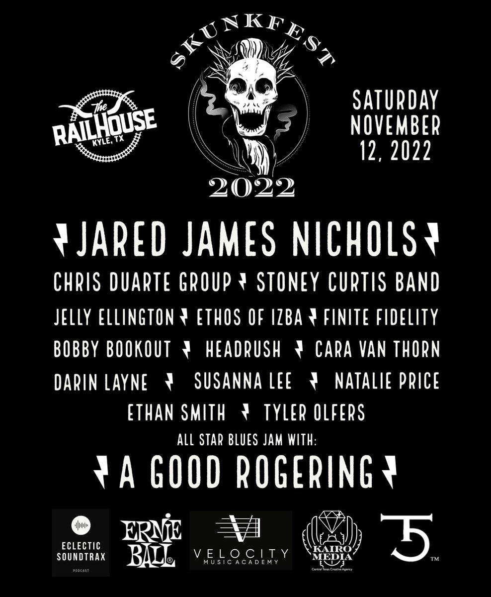 agoodrogering's tweet photo. SkunkFest THIS SATURDAY, November 12!! - https://t.co/h55C1EaE0v https://t.co/jeaBWiJOPm