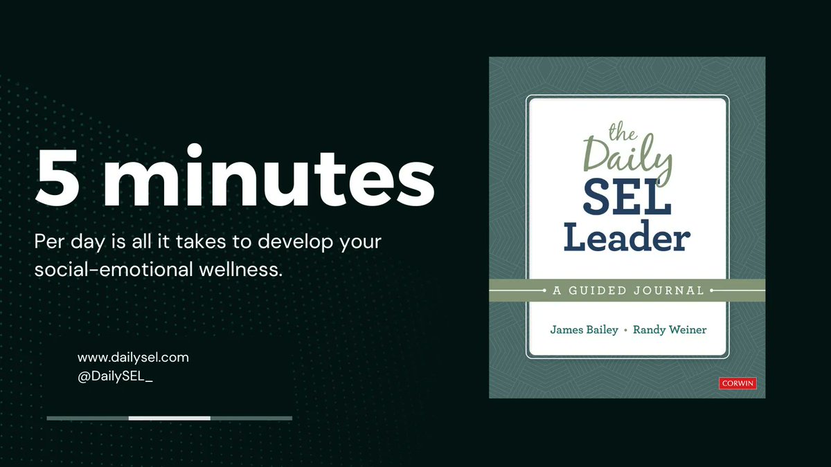 dailySEL_'s tweet photo. Developing your own SEL skills as an educator is the first step toward creating resilience. Check out our resource at: 
https://t.co/zR31VYSfOT
#socialemotionallearning  #leadershipdevelopment #dailysel #corwinpress
 @Princoach81 @randybw15 https://t.co/JPiuARrURP