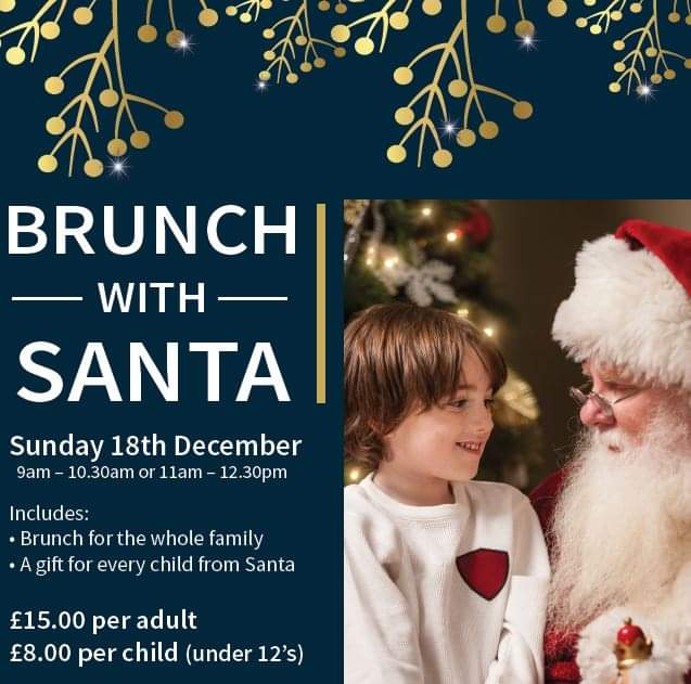 Only 2 tables left at our brunch with santa ! 🎅 Call 01582760112 option 2 to book now and avoid missing out