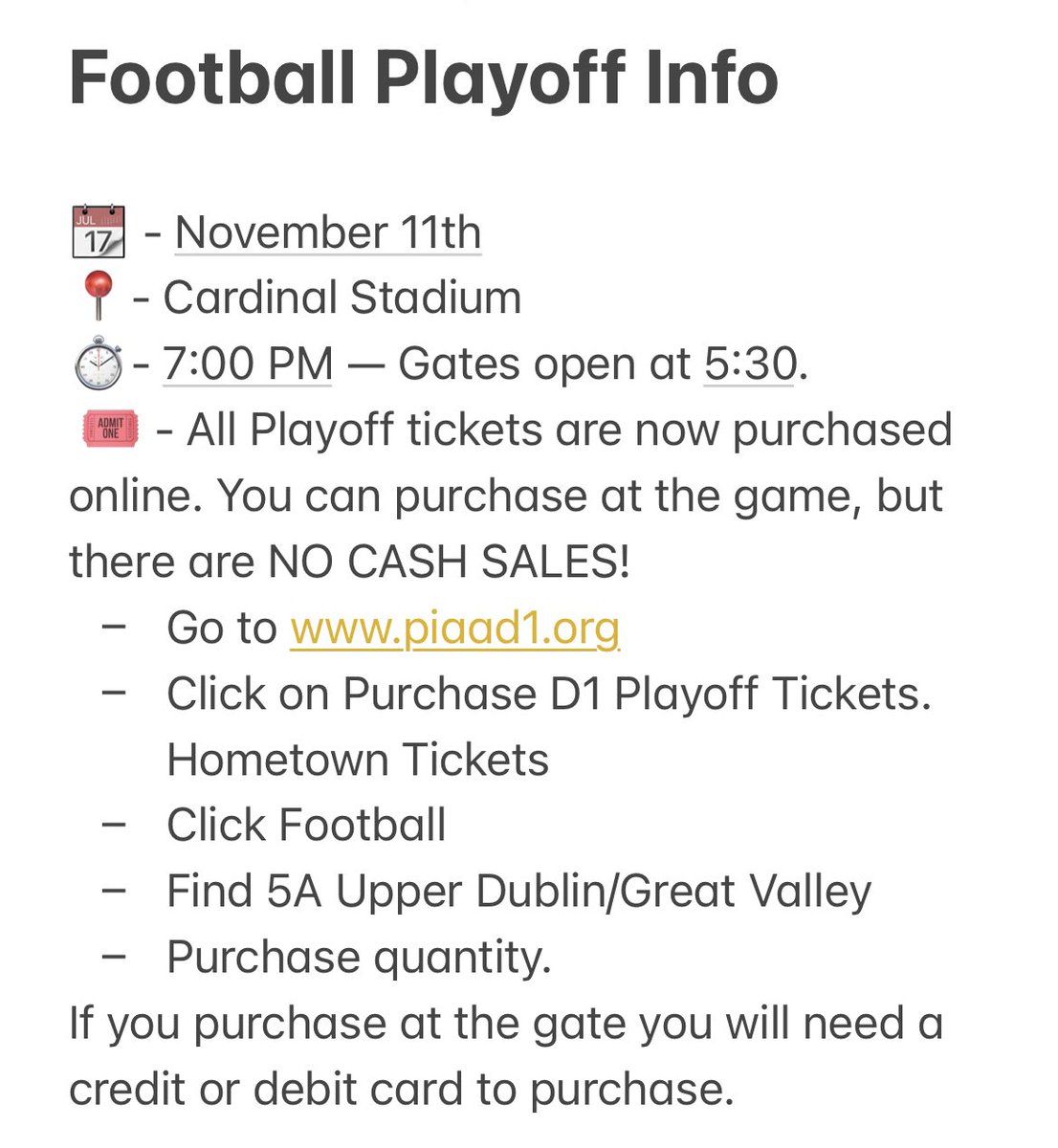 UDHS Athletics tweet media