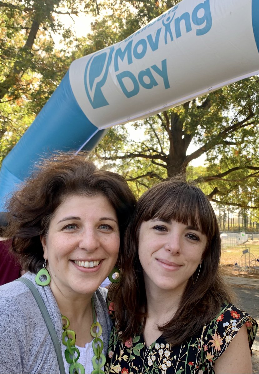 🔟years ago @JessicaShurer and I dreamed to bring #Parkinson community together by organizing #NCTriangle #MovingDay for #Parkinson. It is sill going strong with @ParkinsonDotOrg #CarolinasChapter taking the lead 🥇🌟💪🏼🙌🏼 How it started Vs How it is going