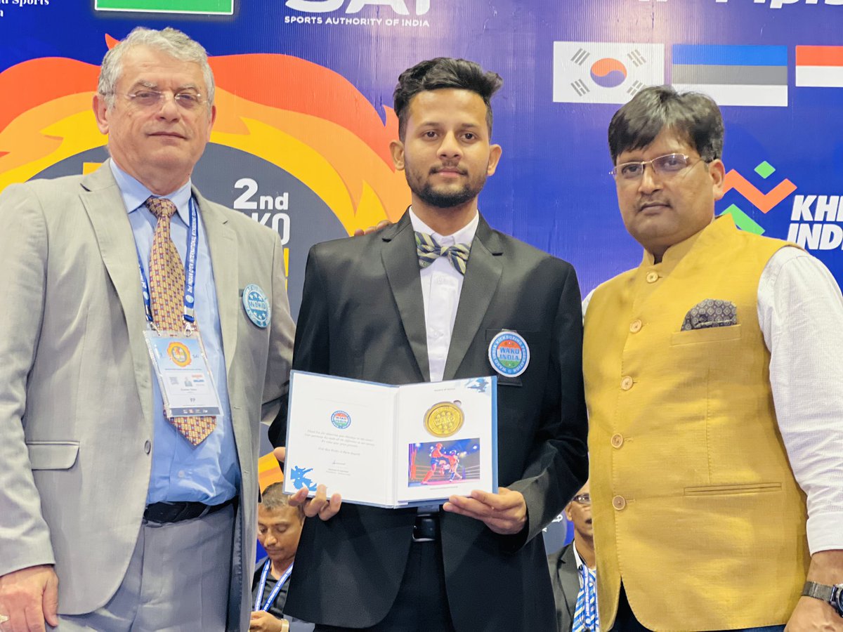 KickboxerAditya's tweet photo. During 2nd Wako Indian Open International Tournament held at Talkatora Indor Stadium, New Delhi from 2nd to 6th November 2022 https://t.co/muiQRoUTi6