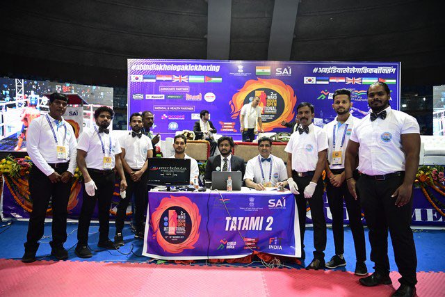 KickboxerAditya's tweet photo. During 2nd Wako Indian Open International Tournament held at Talkatora Indor Stadium, New Delhi from 2nd to 6th November 2022 https://t.co/muiQRoUTi6