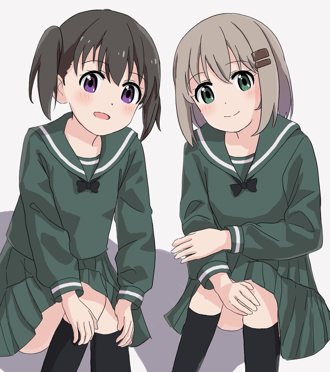 あおいとひなた #ヤマノススメ #雪村あおい #倉上ひなた
