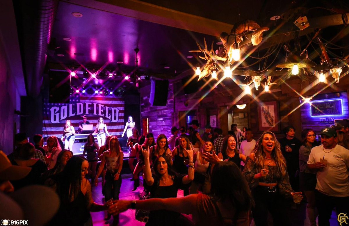 We got DJ CJ in the house tonight and tomorrow night! We also got line dancing lessons happening tomorrow night starting at 9PM! Come by GF for some great vibes this weekend!💛