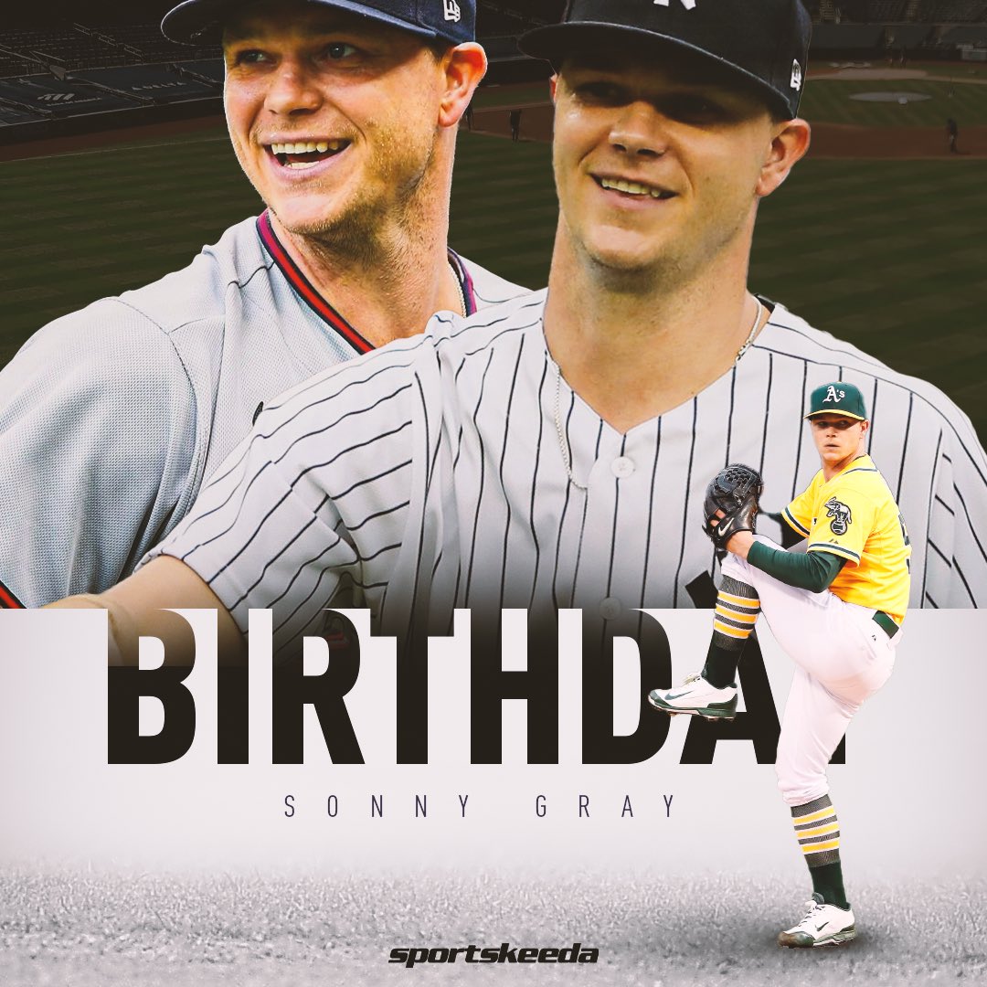 Happy Birthday to 2x All-Star, Sonny Gray!!      
