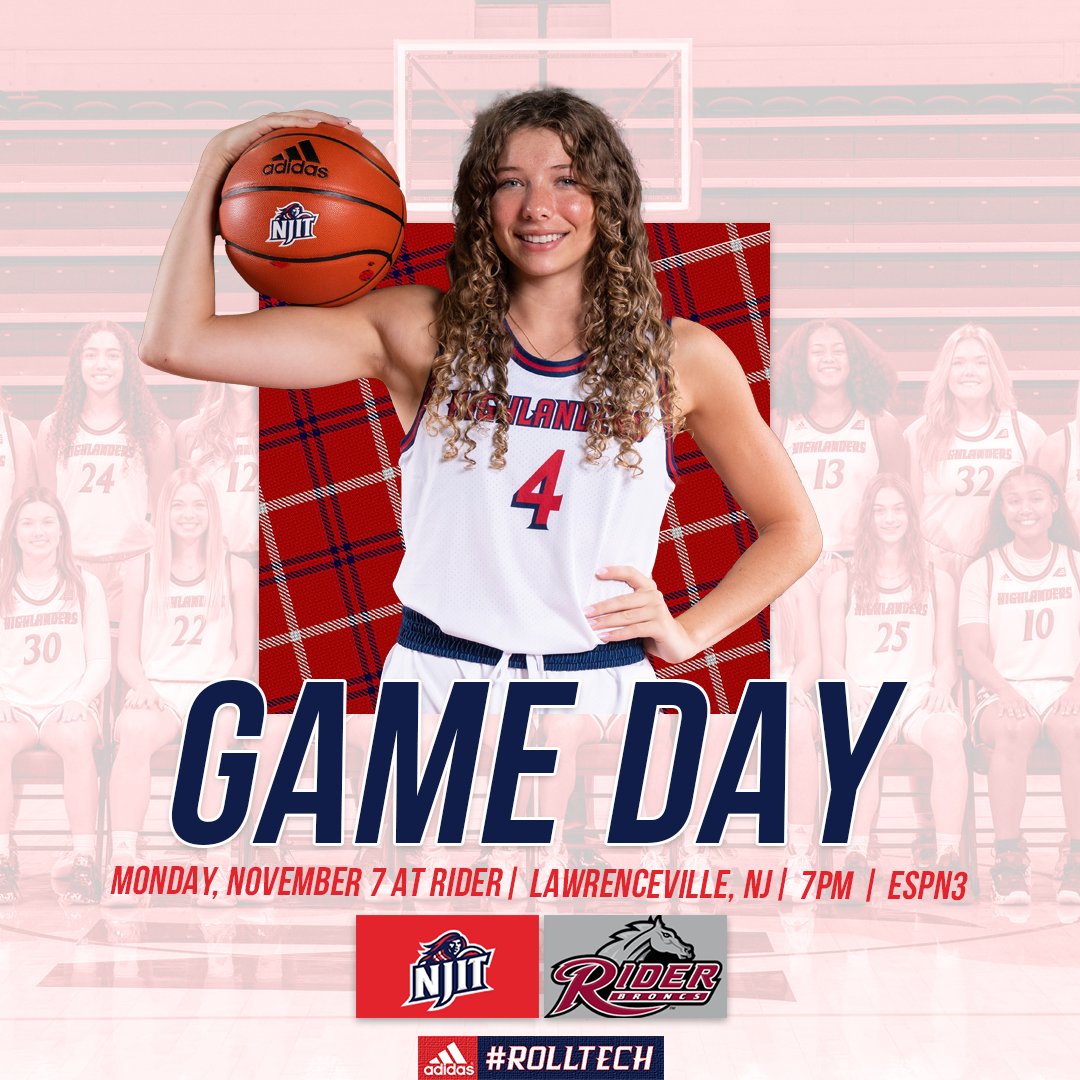 H🏀🏀PS SZN IS HERE ‼️

NJIT🆚 Rider
📍   Lawrenceville, NJ
🕖 7pm
📺 ESPN3 | es.pn/3fGuwQv
📊 bit.ly/2qv0u57
🗞️ bit.ly/3UdJufD

#RollTech | #AEHoops