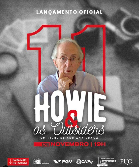 cpdocfgv's tweet photo. Jazz e Sociologia no documentário "Howie & Os Outsiders" (62 min), 11 de novembro, 19h, no Auditório RDC da Puc-Rio. O evento contará com a presença de Howard Becker (via Zoom) ao vivo. Evento aberto e gratuito, sem inscrições prévias. #howardbecker #sociologiaurbana #sociologia https://t.co/EEuEjkDmw1