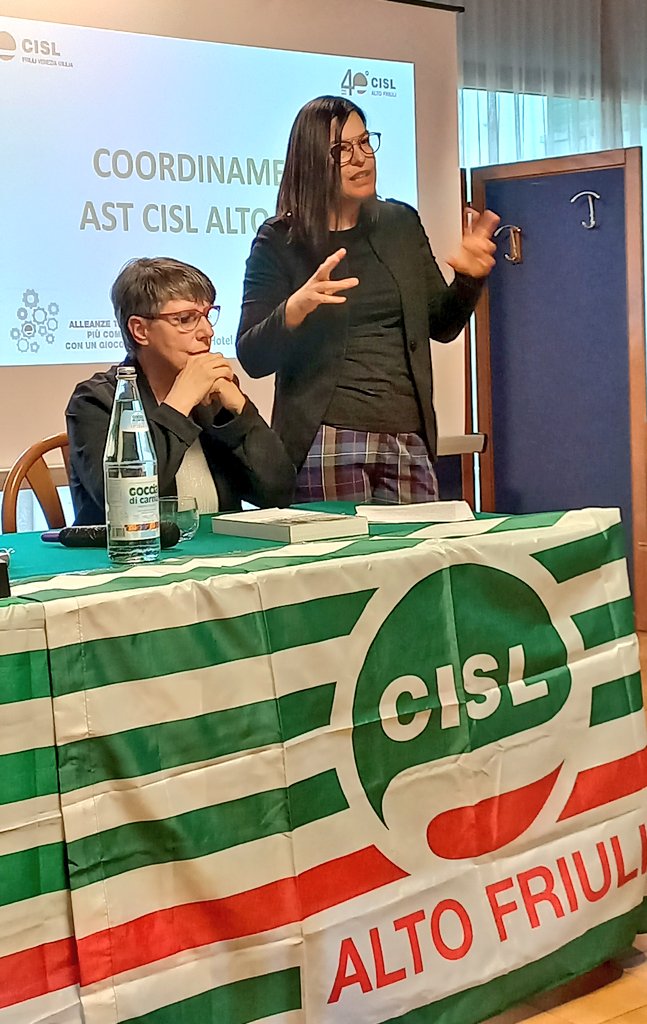 AST_CISL_AF's tweet photo. Oggi a Venzone al Hotel Carnia Il Coordinamento dell'AST CISL #AltoFriuli ha indicato come Referente del Coordinamento Donne Piera Di Lenardo

@CislNazionale https://t.co/G3lCcAwYCe