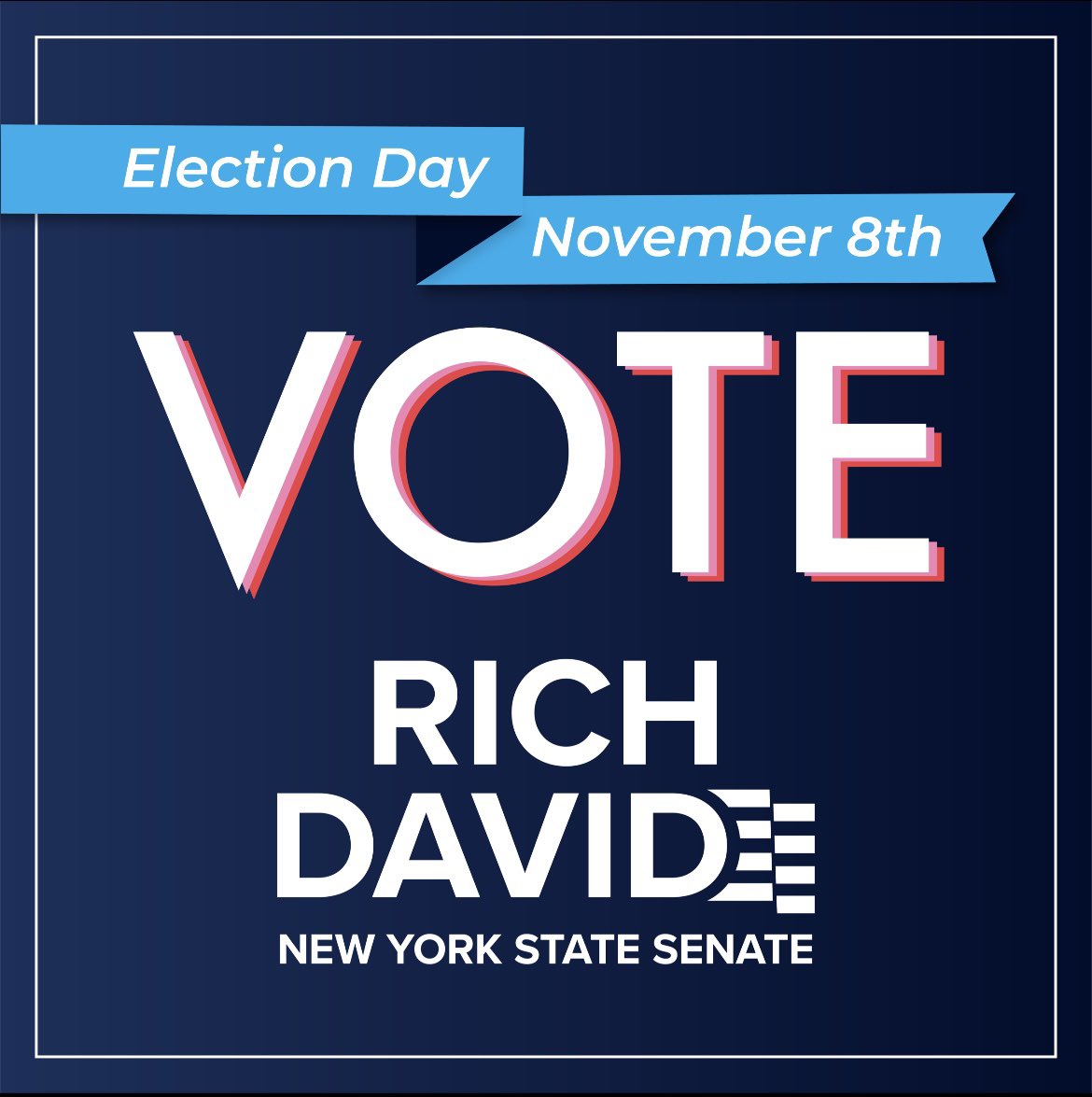RDavidforSenate's tweet photo. Polls open in less than 24 hours! I’m respectfully asking for your vote on Election Day so we can begin to take our state back, make communities safer and provide relief to families, small businesses and farmers! https://t.co/LbMBrja1ZH