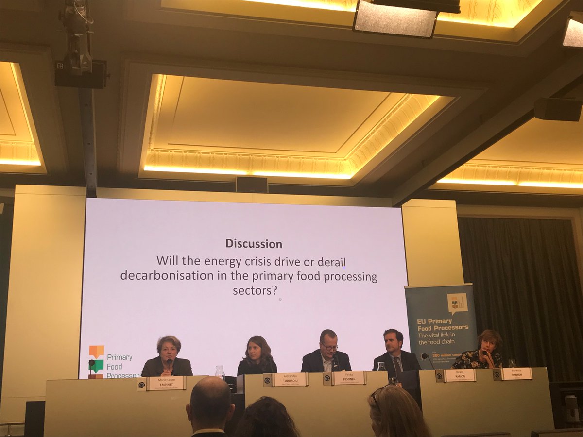 The food chain needs immediate and effective solutions to secure its economic sustainability, tackle soaring #energy costs and continue providing #food and #drink products to consumers at affordable prices. #PFPForum2022