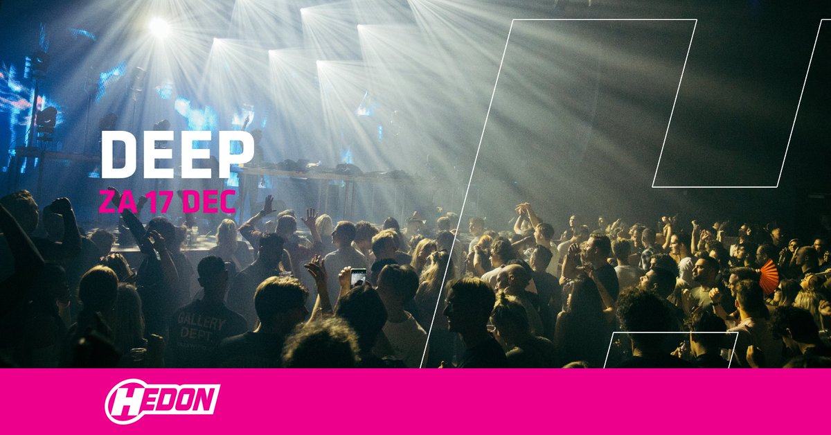 #BEVESTIGD Na de overweldigende editie van afgelopen zaterdag, pakt <a href="/DEEPZWOLLE/">DEEPZWOLLE</a> op 17 december uit met een nieuwe editie. Een nacht lang techno met niet de minste line-up verspreid over drie area's. Koop alvast je Early Bird, ze zijn beperkt!

🔗TICKETS: bit.ly/3h9XU1K