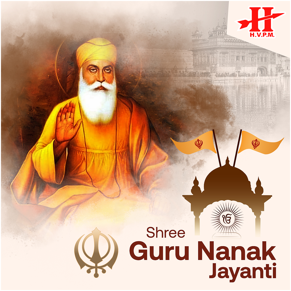 ShreeHVPMandal's tweet photo. Heartiest wishes to you and your family on this auspicious occasion of Guru Nanak Jayanti. May this Gurpurab bring you joy and happiness in life.

#gurunanakjayanti #waheguru #gurunanak #ji #khalsa https://t.co/tVTWBvx1WA