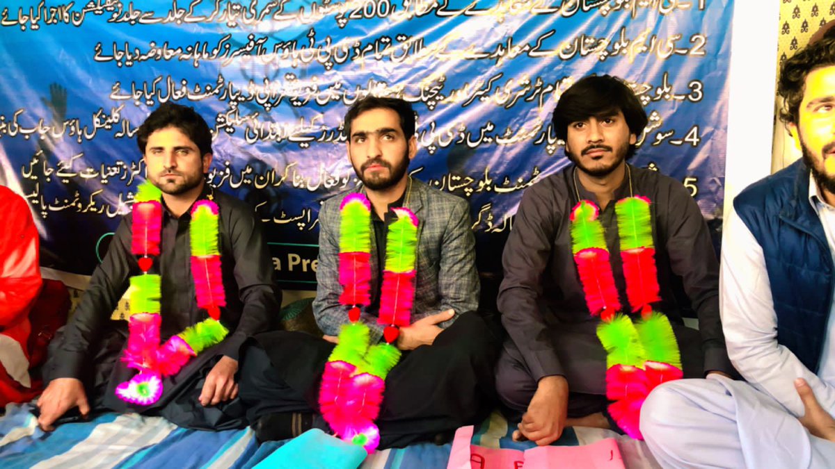 BPA_Balochistan's tweet photo. Do you call yourself the heir of balochistan? The youth of balochistan are in a hunger strike. Where is the government? Where is the state? 
#savephysiotherapistfuture
#BPAhungerstriketilldeath https://t.co/1mbFe2jnvU