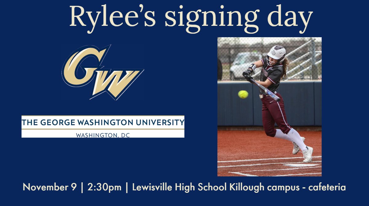 Signing day Wednesday! Cannot wait!!! 🙌🏼🤩 

<a href="/GW_Softball/">GW Softball</a> <a href="/GloryAdkinsGold/">Glory Adkins GOLD 18U</a> <a href="/texasgloryadkin/">Glory Adkins Softball</a> <a href="/FarmersSoftball/">LHS SOFTBALL</a> <a href="/CSchoony11/">Chrissy Schoonmaker</a> <a href="/CoachAlbert16/">Porscha</a> <a href="/LewisvilleHS/">Lewisville High School</a> <a href="/Gosset41/">Brian Gosset</a> <a href="/Los_Stuff/">Carlos Arias</a> <a href="/farmers2023/">LHS Class Of 2023</a>