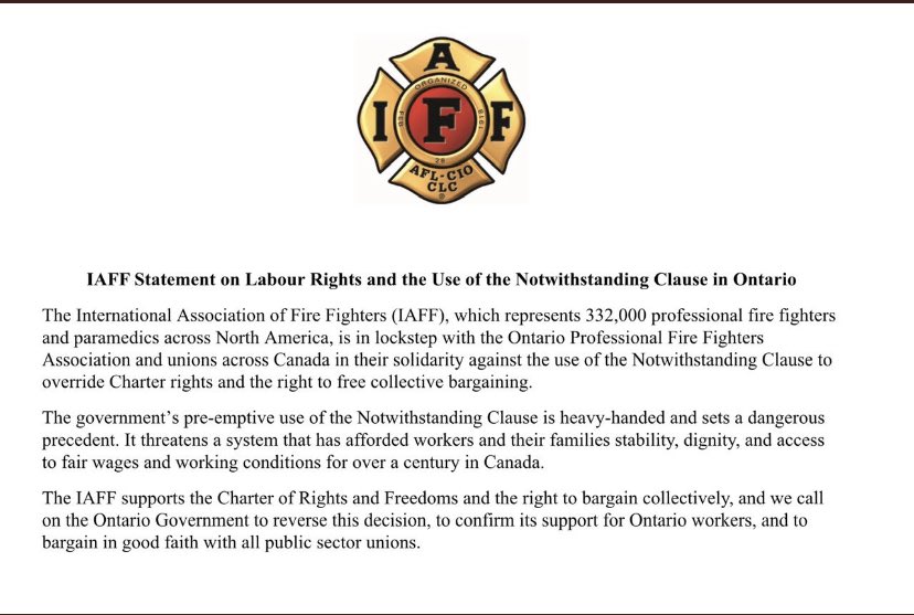 L488 stands in unified solidarity with CUPE members currently on strike and will always support the right to freely negotiate a Collective Agreement without the threat of having those rights stripped by legislation.