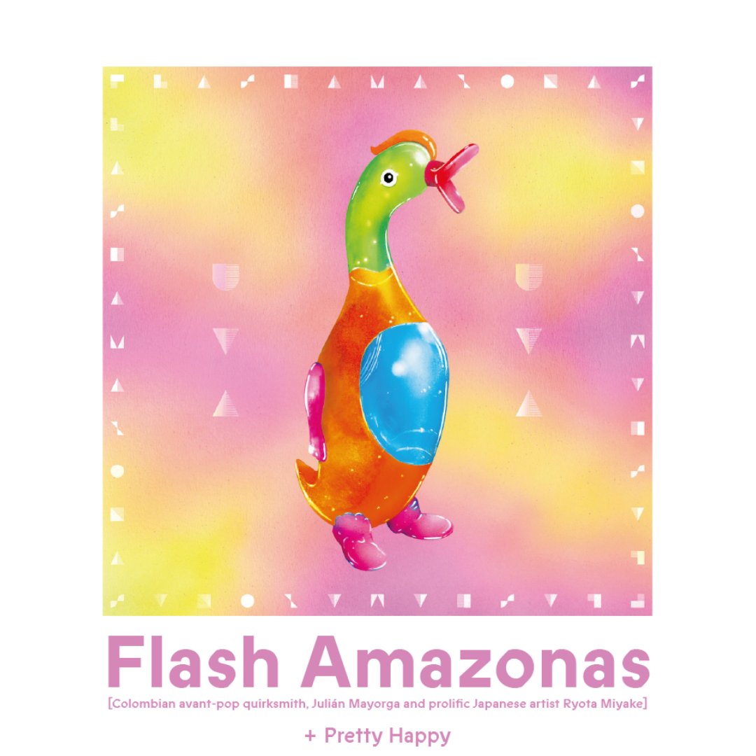At The Lanes tomorrow it is: Flash Amazonas + <a href="/prettyhappyband/">Pretty Happy</a> at 7:30. Tickets available via Headfirst Bristol - hdfst.uk/E79514 🦆