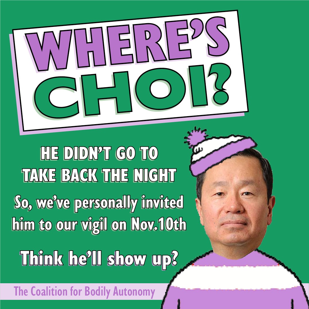 If Mun Choi or Mizzou's leadership cared, they'd show up on Thursday. 
Our Vigil/Rally is Nov 10th 6-7:30pm at the Quad in front of Jesse Hall. 💚💜 #Mizzoufailed