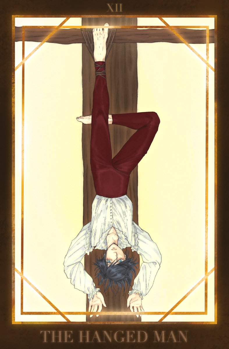 athocrone's tweet photo. The Hanged Man
Pause, resistance, surrender, indecision.
Happy birthday, Ciaran.
#athocrone
#indiegames https://t.co/cPJ5JVYAP8