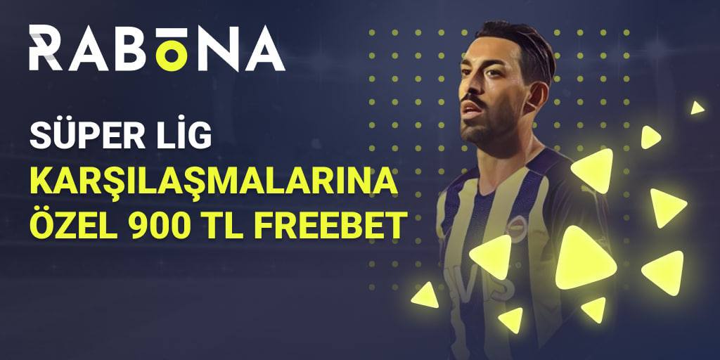 Rabona ile Tanışın

Süper Lig Karşılaşmalarına 900 TL FREEBET

bit.ly/rabonavip