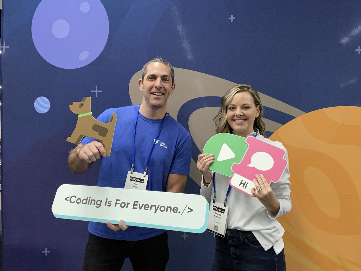 Hey <a href="/itec_ia/">ITEC Iowa</a>! Come pop by the <a href="/SkillStruck/">Skill Struck</a> booth and join in on the photo booth fun! #codingisforeveryone #itecia