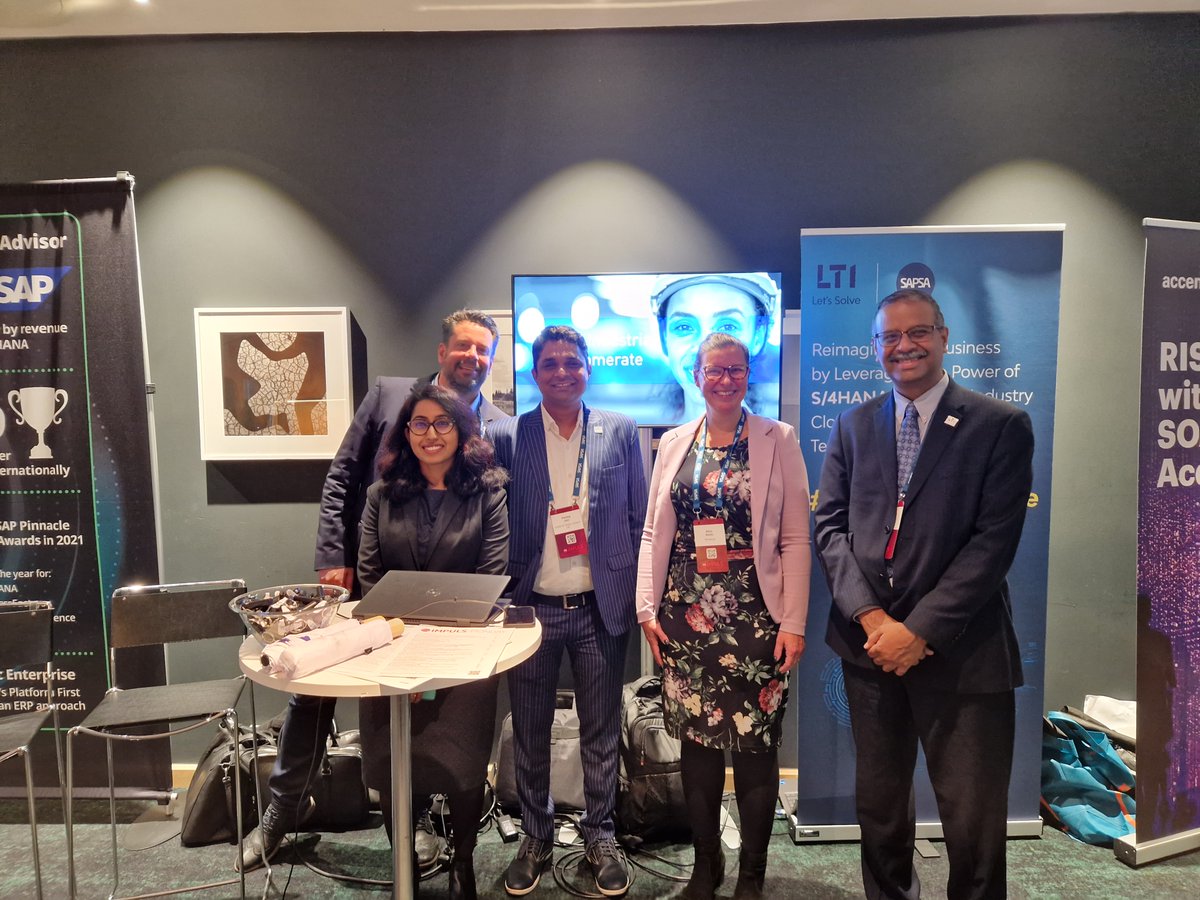ltm_ofcl's tweet photo. It was great sharing first-hand experiences together with @ROCKWOOLGroup on how we digitalized their supply chain operations; sharing experiences on business transformation leveraging #S4HANA #IndustryCloud &amp; #BTP at @SAPSASWE IMPULS 2022. Looking forward to day 2! https://t.co/VjuekBJmQc