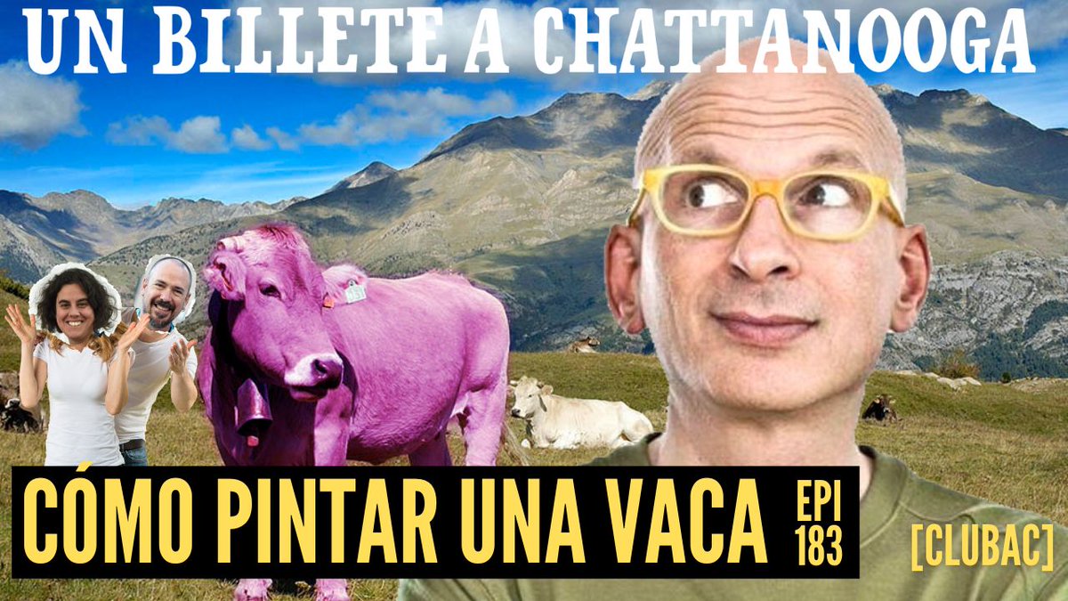 pablomoratinos's tweet photo. Hoy a las 18:30h (CET) vuelve el club de lectura de #UBAC para charlar contigo sobre #LaVacaPúrpura, obra maestra del marketing escrita por Seth Godin. Vente a comentarla con nosotros en directo a #CLUBAC. Con @acirujano https://t.co/woyoQc9z9k https://t.co/dh0OMcYv0y