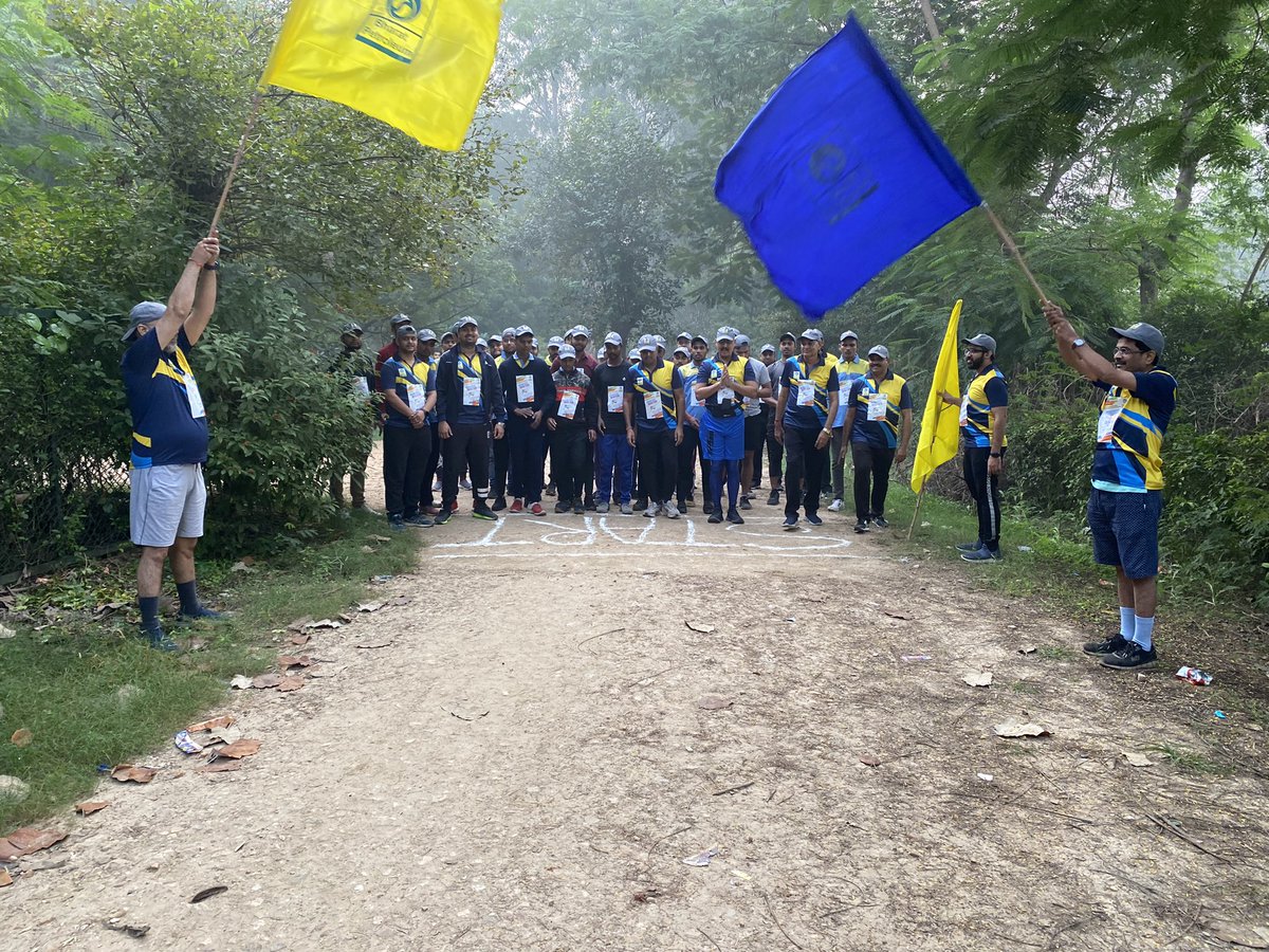 BPCL_Meerut's tweet photo. Corruption is Doomed when Honesty Blooms-Slogan echoed when more than 75 participants ran a Mini Marathon on Nov 5th at Ghaziabad City Forest in presence of GM Vigilance North Sh. Sunil Sehgal, DGM Vigilance Sh. Rajesh Shegokar and Meerut Team
#VigilanceAwarenessWeek @BPCLimited https://t.co/PUPfOXae36