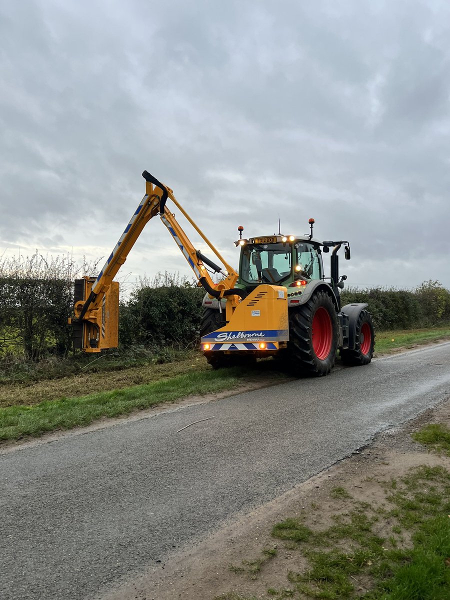 Hate roadside hedge cutting can’t car drivers see this ???🤔