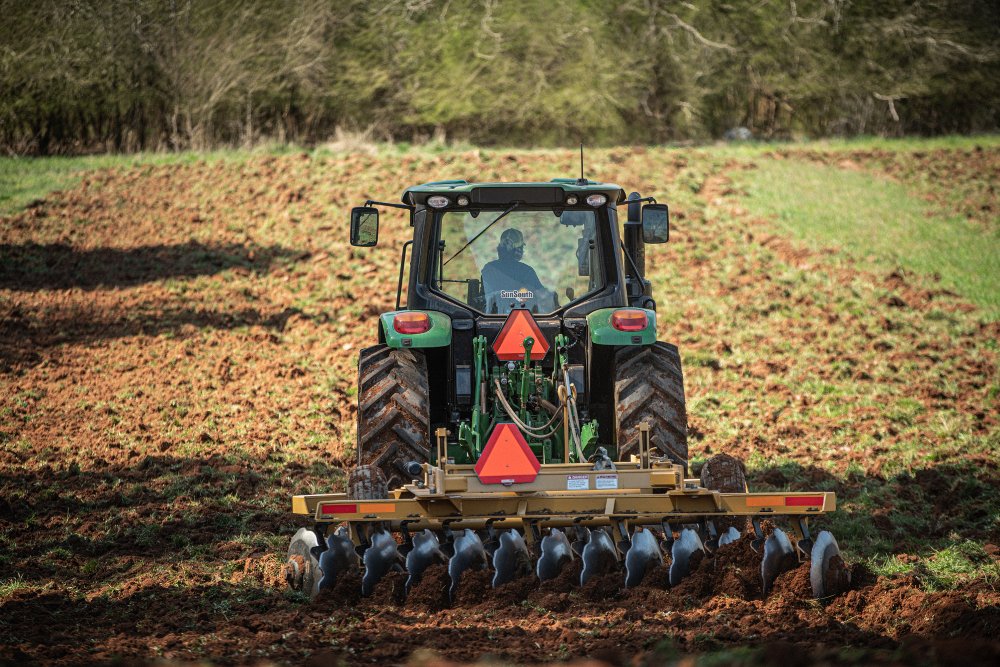 It's hard to have a bad day on a John Deere tractor.