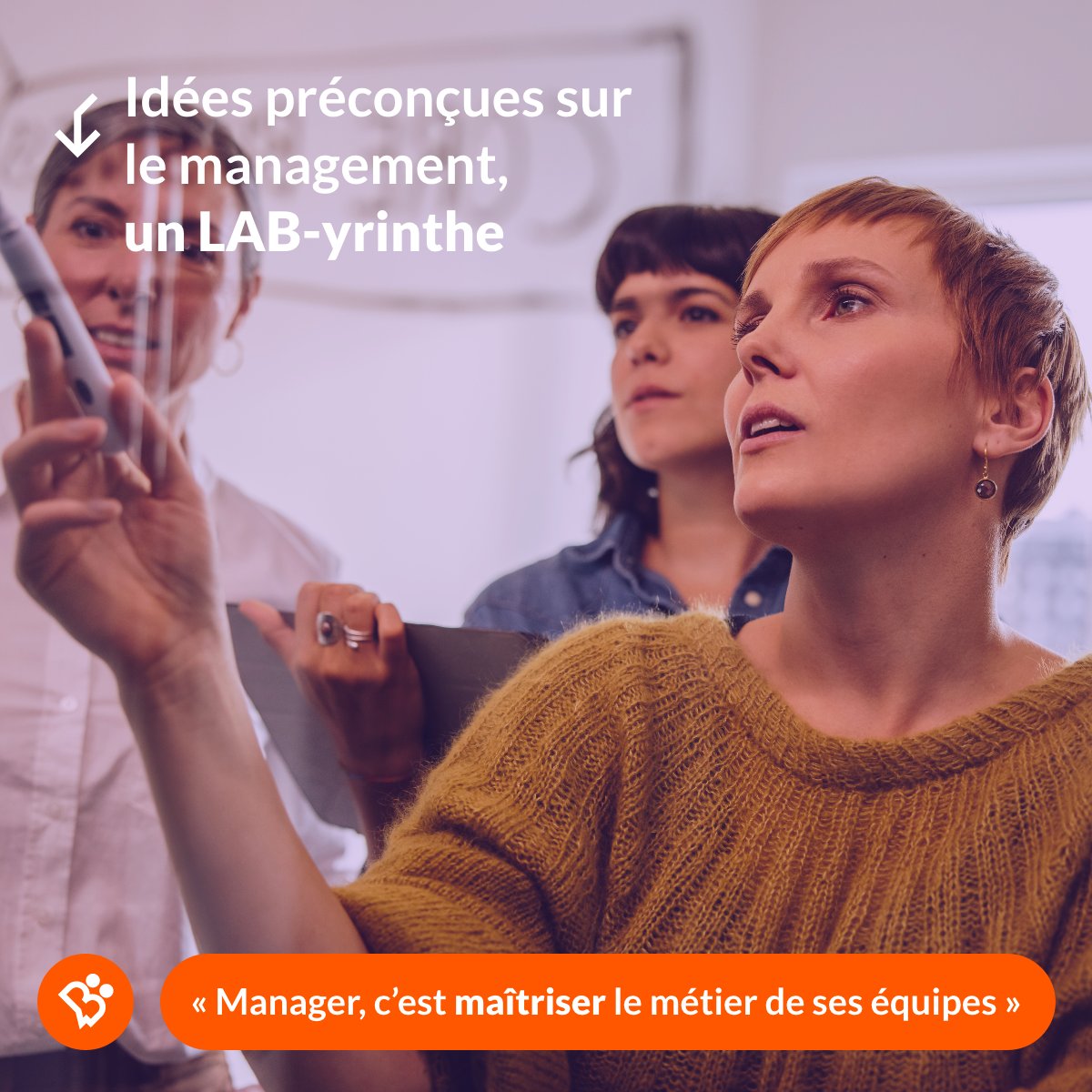 Dans l'inconscient général, issu d'années de patriarcat, l'idée circule que "pour assurer sa légitimité, le.a manager doit connaître sur le bout des doigts le métier de ses équipes, sinon il.elle n'est pas crédible."
Eh bien non, en fait, non.
#manager #intergenerationnel