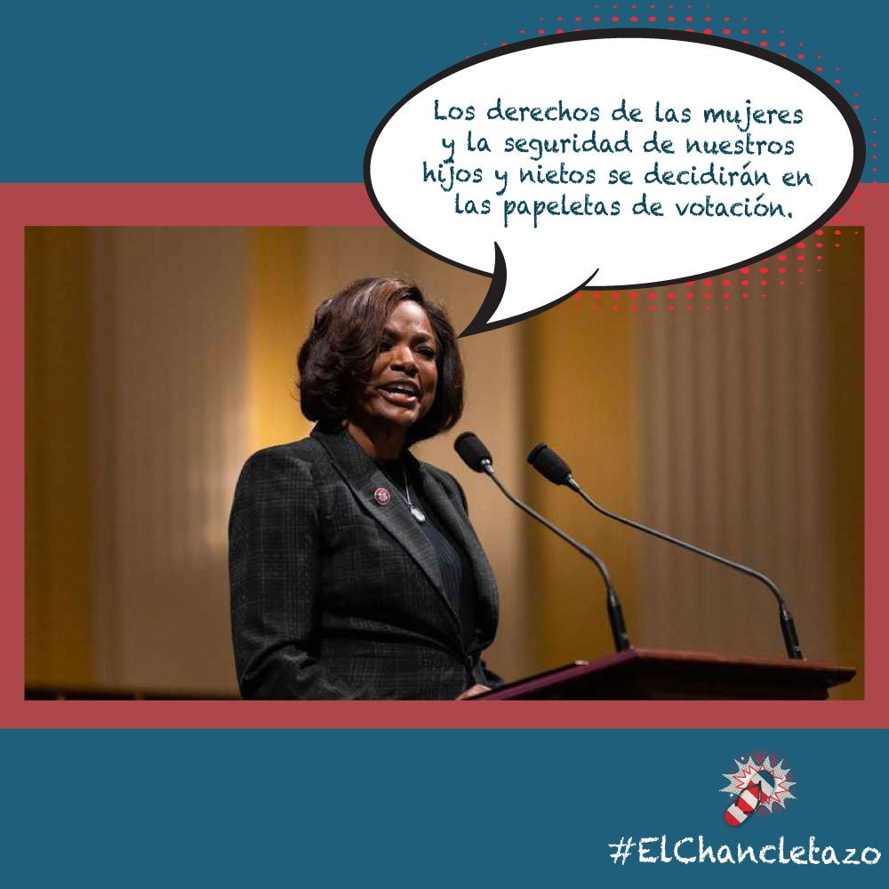 chancletazo2020's tweet photo. .@ValDemings tiene razón. Estos midterms son los más importantes en generaciones. ¿Quieres proteger los derechos de las mujeres? Do you want common sense gun control? ¡Dale un #chancletazo a los Republicanos!
#ElChancletazo #Florida2022 #Midterms #Florida https://t.co/OrPPkKmE2u