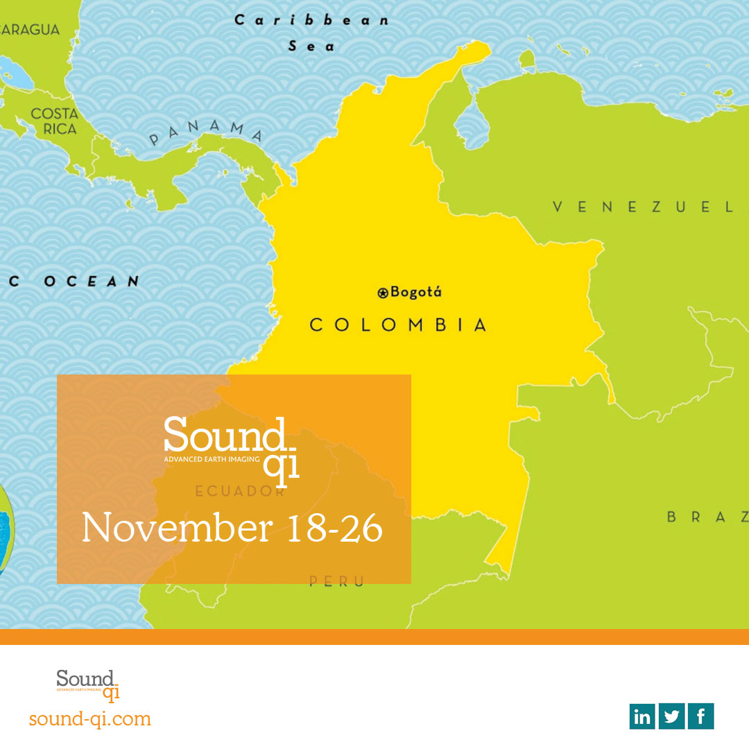 SoundQI's tweet image. COLOMBIA!!! #SoundQI CEO Laurie Weston will be visiting from November 18-26 and is taking meetings while there. If you&apos;ve been considering #QIPro, this is your perfect opportunity to meet with Laurie and learn more. Contact us: hubs.li/Q01rzdpr0 #QuantitativeInterpretation