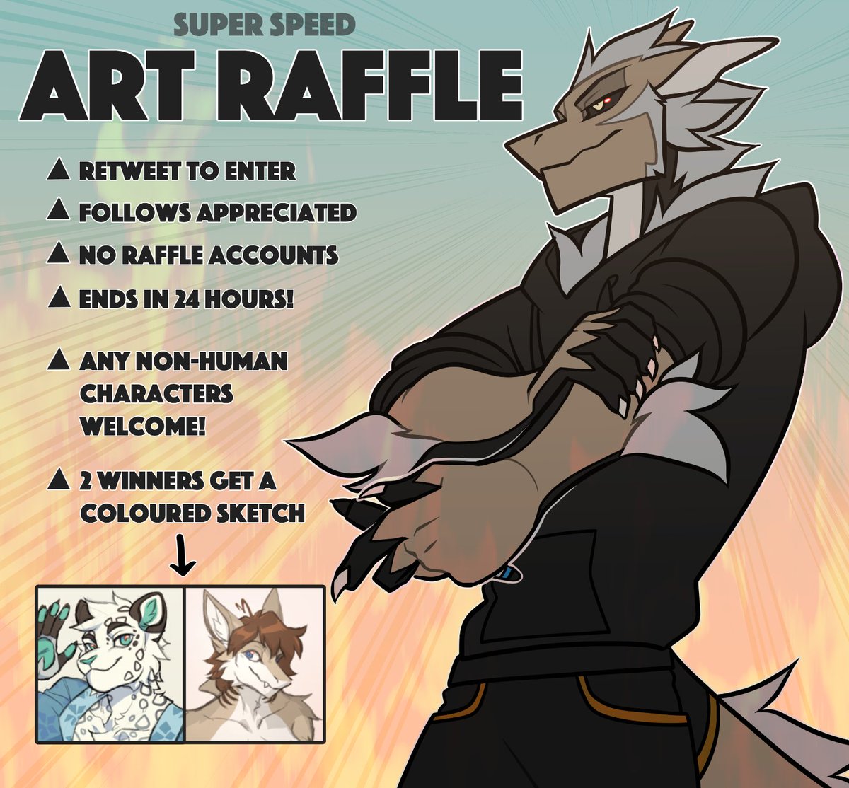 RAFFLE SEASON IS BACK! RT to enter, follows appreciated, and I'm drawing 2 winners in 24 hours 🔥 Replying with a ref is optional; If I don't find a winner's ref below, I'll DM them. Good luck ~