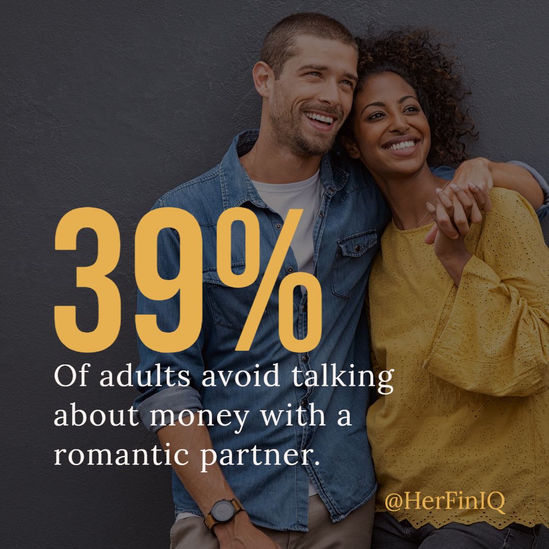 FinIQTrading's tweet photo. Let's change the statistic. Ladies, attend my free Love &amp; Money event where I'll take women👩 through financial 🤑 questions to ask a romantic interest. https://t.co/joqYeoNbNz
*SOURCE: Love &amp; Money 2022 Personal Capital Survey 📄
#beforemarriage #boyfriendadvice https://t.co/5qaqyoIt3S