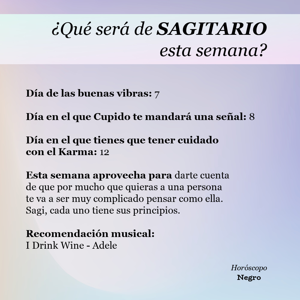 sagitario_hn's tweet photo. ¿Qué será de #Sagitario esta semana? ✨🔮✨ #horoscoponegro https://t.co/JAQBD8eEhx