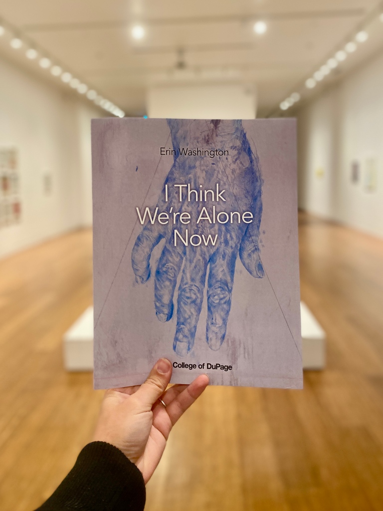 Have you gotten your free catalog for "I Think We're Alone Now" yet? Stop by to pick one up and see the show! We're here Weds-Sun, 11am-5pm.

#chicagoartist #chicagoarts #contemporaryartist #artmuseum #artgallery #artoftheday