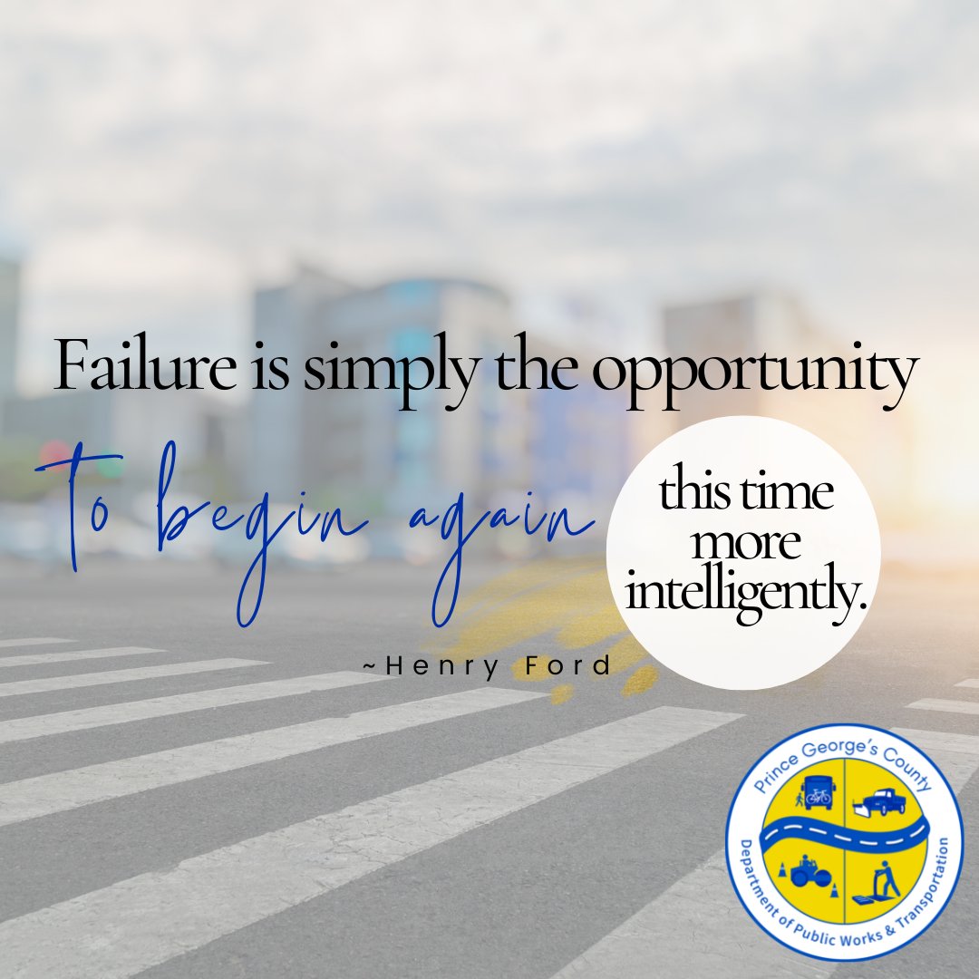 PGCountyDPWT's tweet photo. Happy Monday, #PrinceGeorgesCounty! No matter where you are going, DPW&amp;T wants to make sure you get there safely. Remember to share the road whether you are driving, biking or walking. #MotivationalMonday #MultimodalMonday #VisionZeroPrinceGeorges https://t.co/u6bLWeYKpH