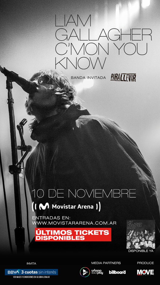 ¿Quién le abre el show a <a href="/liamgallagher/">Liam Gallagher</a> en el <a href="/MovistarArenaAR/">MovistarArenaAR</a> este Jueves? 
Pues mi banda <a href="/Parallevar/">Para Llevar</a> ❤️‍🔥