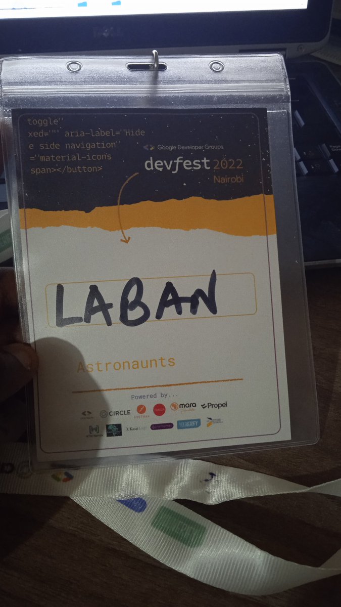 allan_laban's tweet photo. Twende Nyeri.
@GDG_Nairobi ,
#CodeToInfinityAndBeyond
#DevFest2022
@GdgnyeriC https://t.co/UEnVgKOqJv
