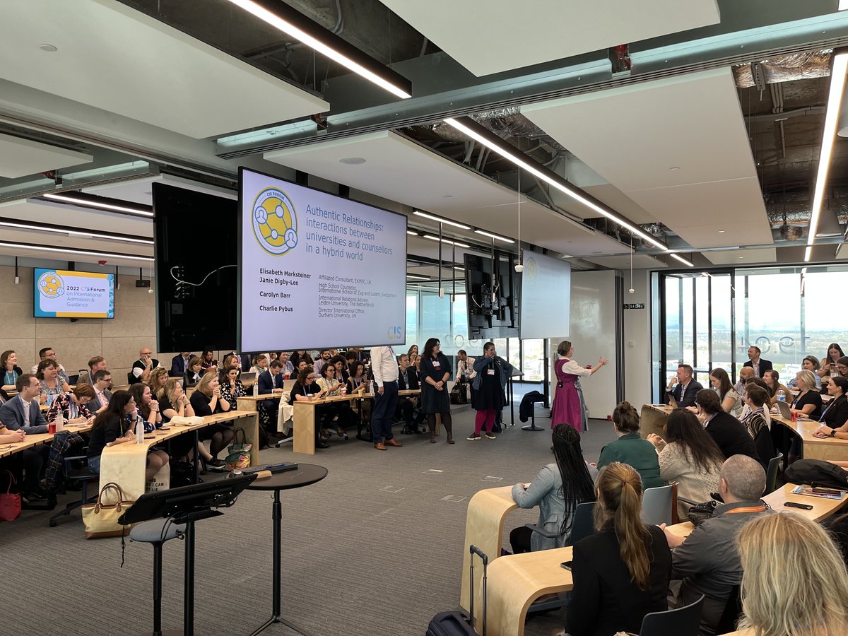 tcdglobal's tweet photo. We were delighted to be back at the first in-person @CISEducation Forum in two years, last weekend in Madrid, with inspiring conferences focused on the new realities of the post-Covid world. The cherry on the cake was the announcement that Dublin will host the 2023 #CISForum! https://t.co/h7D8ktc8AM