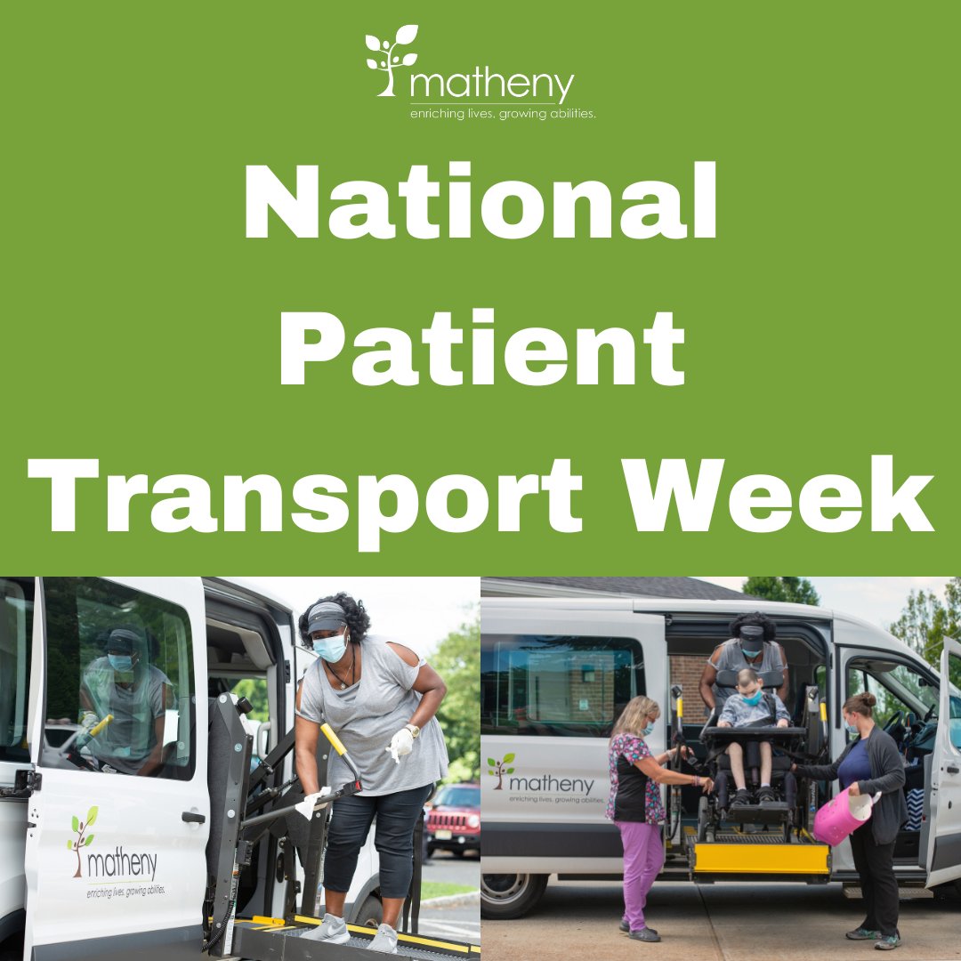 MathenyMedical's tweet photo. November 6th-12th is National Patient Transport Week! Patient transport duties are essential to the daily functioning of hospitals and medical facilities. Thank you for all that you do! #PatientTransportWeek
Learn more: https://t.co/cmKp9XxFwN https://t.co/7KrfeSYFMN
