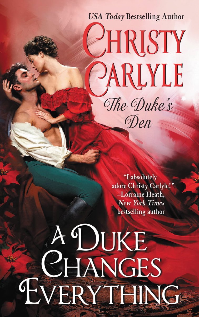 It is! I didn’t know it was downpriced and don’t know for how long, but this is a book I’m proud of. And it’s a series starter. Sexy gambling club owner turned duke has to go back to a family estate that holds horrible memories and falls for the lady steward. 👀