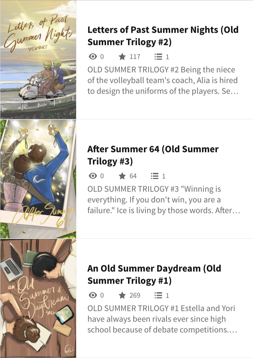 Welcome to Old Summer Trilogy era!! 🌻🌼🍃🌿☀️🏆🥇🏖️

#OSTFirstSummer