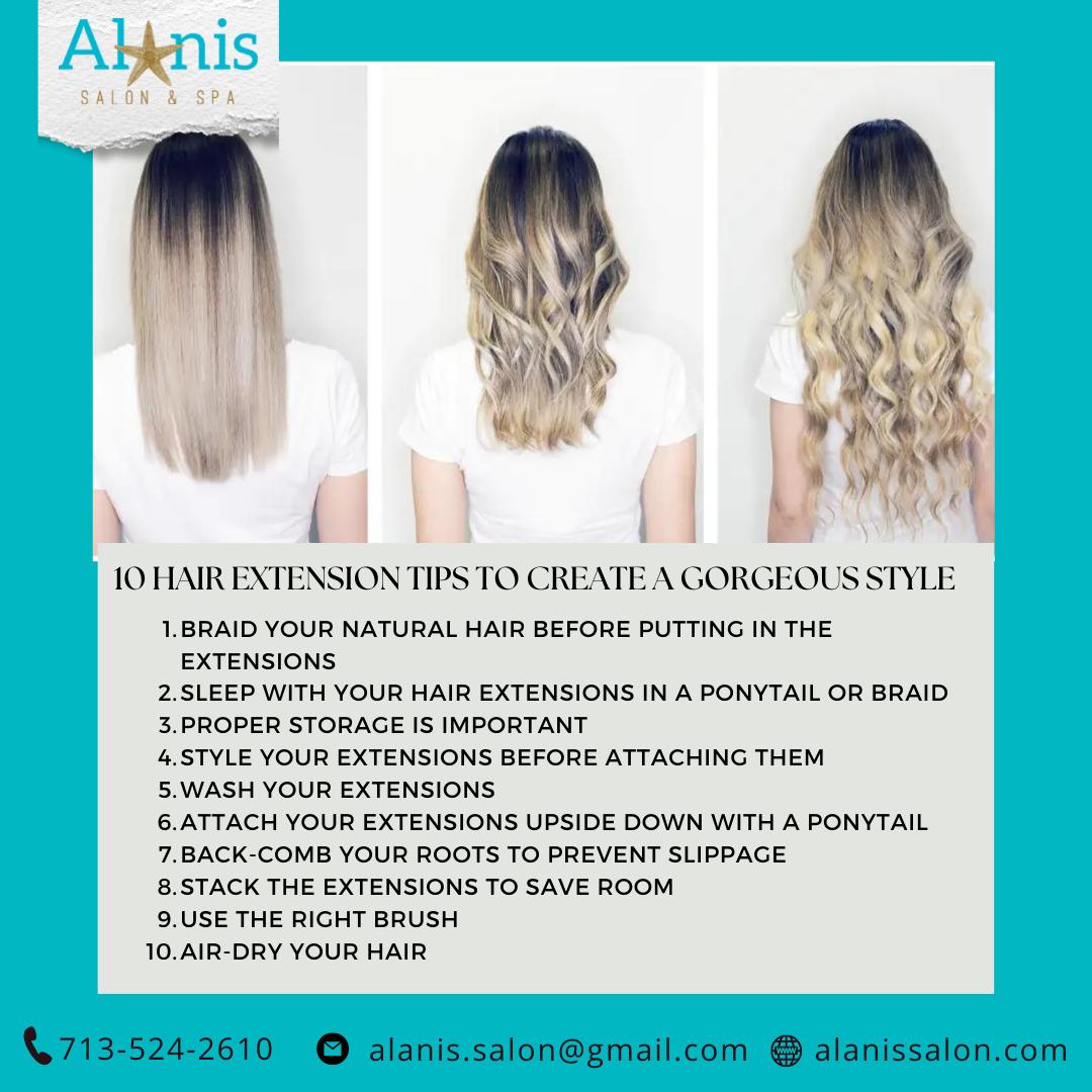 When you're looking for a new style, hair extensions can be the perfect way to get it.

But there's more than one way to wear them! Here are ten tips for getting the most out of your hair extensions: 

🌐 alanissalon.com

#magohouston #Capellihairextensions #hairstyle